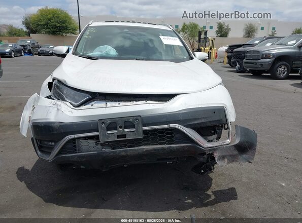 5J6RT6H93NL027357 2022 HONDA CR-V White Instrument cluster view