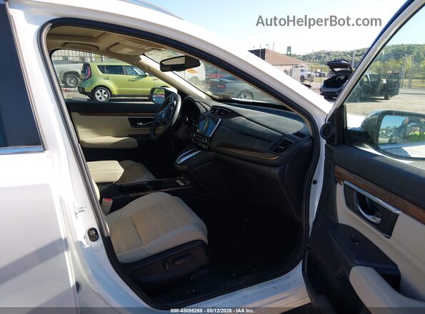 5J6RT6H98NL033588 2022 HONDA CR-V White Widok wnętrza z przodu
