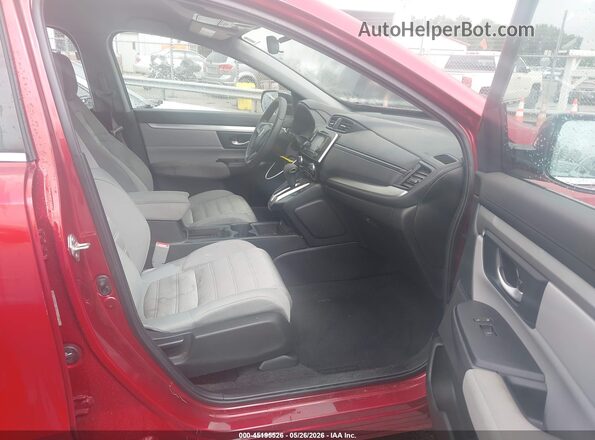 5J6RW1H2XLL010680 2020 HONDA CR-V Красный Вид салона спереди