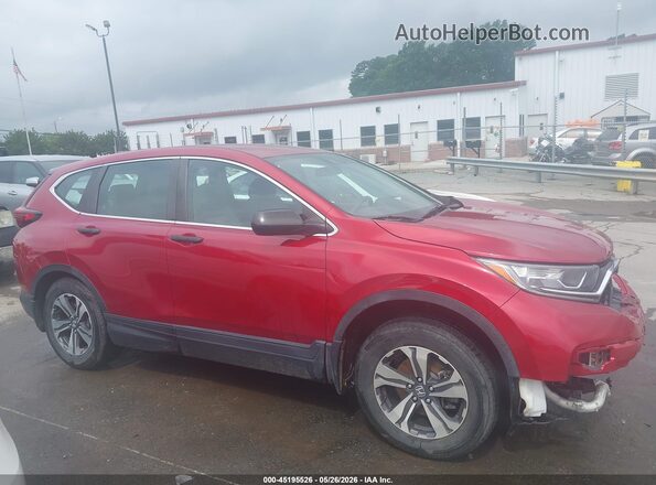5J6RW1H2XLL010680 2020 HONDA CR-V Красный Вид задней части салона