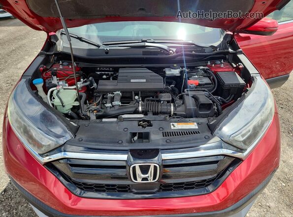 5J6RW1H50LL003568 2020 HONDA CR-V Red Engine compartment view