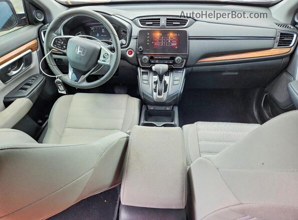 5J6RW1H50LL003568 2020 HONDA CR-V Red Dashboard view