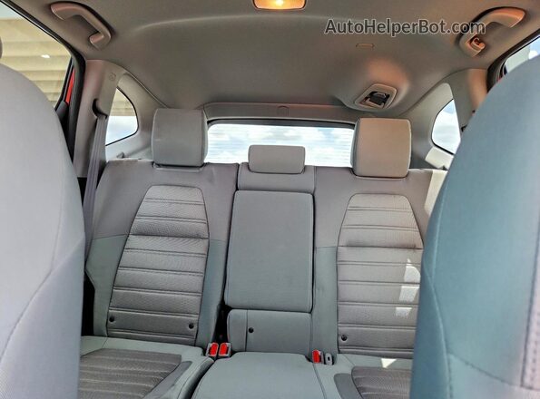 5J6RW1H50LL003568 2020 HONDA CR-V Red Rear seats view
