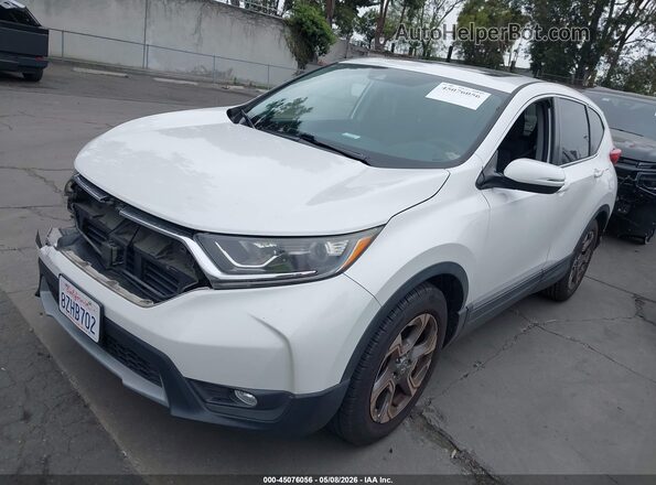 5J6RW1H52KA028420 2019 HONDA CR-V White Przód lewy