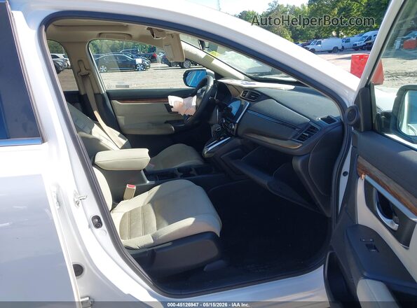 5J6RW1H54KA014244 2019 HONDA CR-V White Widok wnętrza z przodu