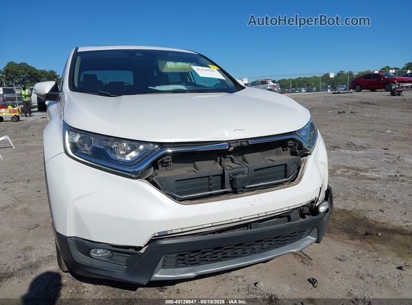 5J6RW1H54KA014244 2019 HONDA CR-V White Widok wnętrza z tyłu