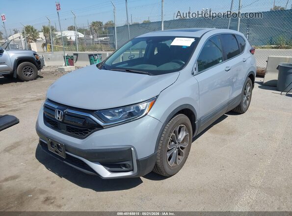 5J6RW1H56MA013437 2021 HONDA CR-V Серый Передняя левая четверть