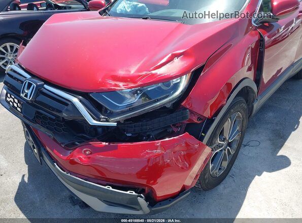 5J6RW1H58MA012807 2021 HONDA CR-V Burgundy წინა ხედი