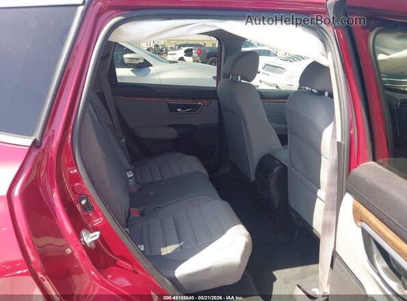 5J6RW1H58MA012807 2021 HONDA CR-V Burgundy VIN კოდის სტიკერის ხედი