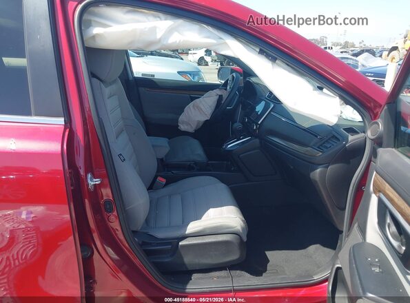 5J6RW1H58MA012807 2021 HONDA CR-V Burgundy წინა სალონის ხედი