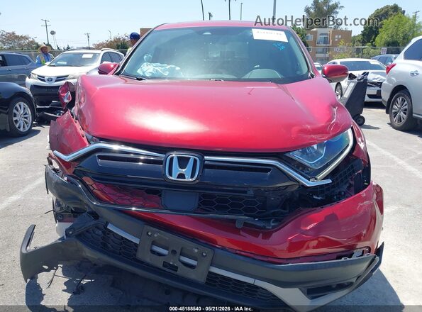 5J6RW1H58MA012807 2021 HONDA CR-V Burgundy ხელსაწყოთა პანელის ხედი