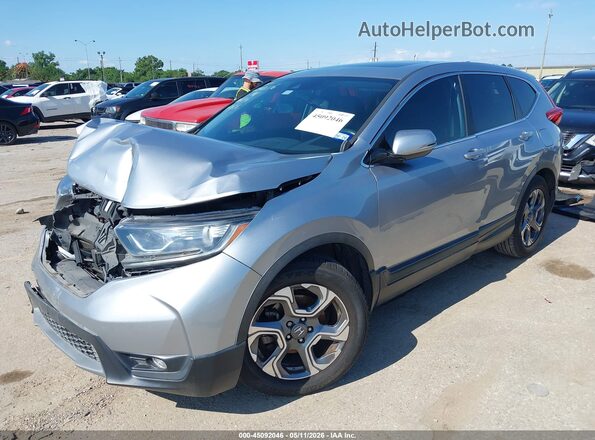 5J6RW1H80KA034016 2019 HONDA CR-V Silver 
