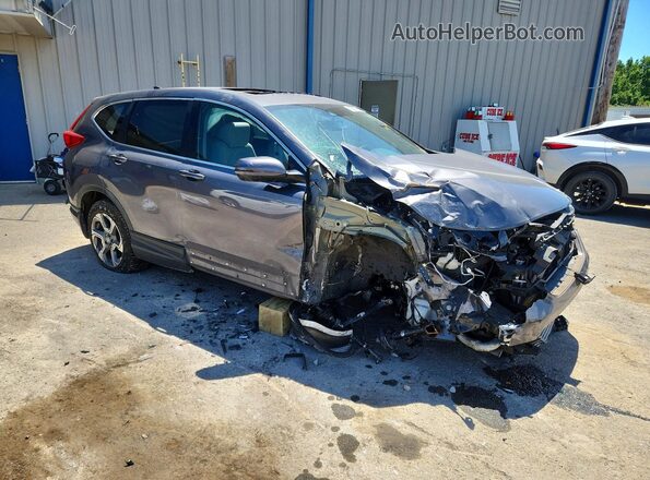 5J6RW1H81KA028757 2019 HONDA CR-V Gray 