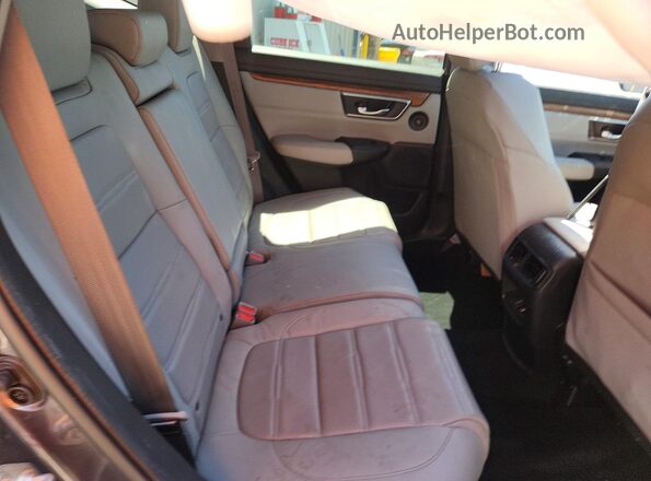 5J6RW1H81KA028757 2019 HONDA CR-V Gray 