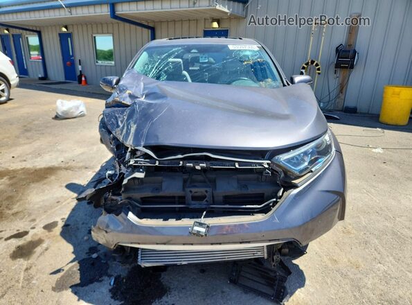 5J6RW1H81KA028757 2019 HONDA CR-V Gray 