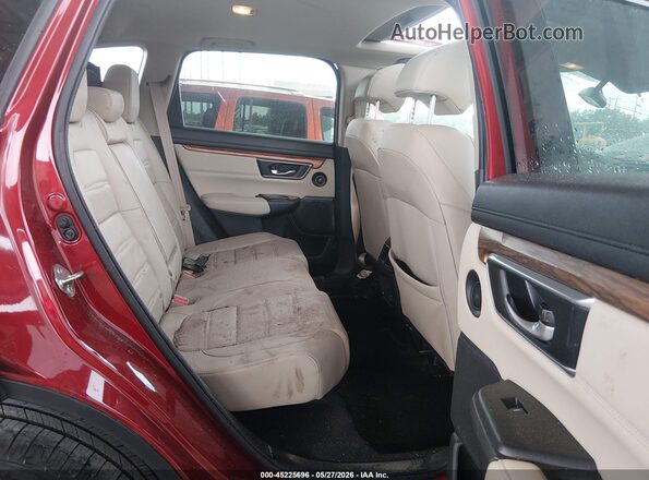 5J6RW1H82JL008357 2018 HONDA CR-V Red Widok naklejki z numerem VIN