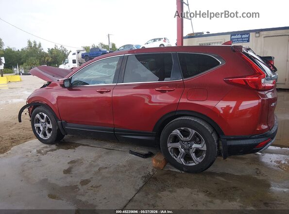 5J6RW1H82JL008357 2018 HONDA CR-V Red 