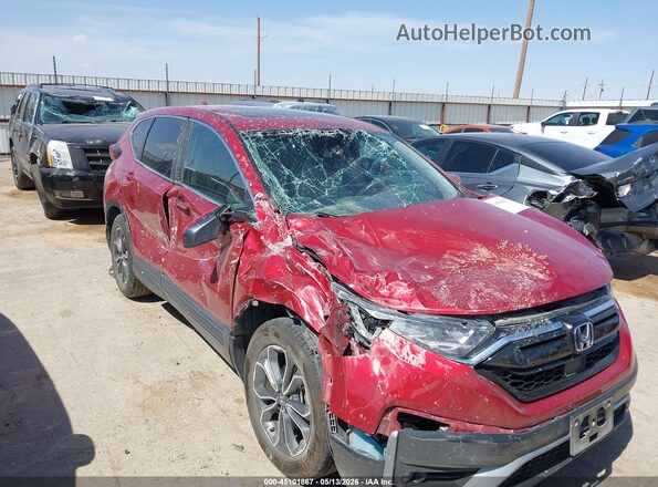 5J6RW1H82LA011693 2020 HONDA CR-V Red Vista frontal