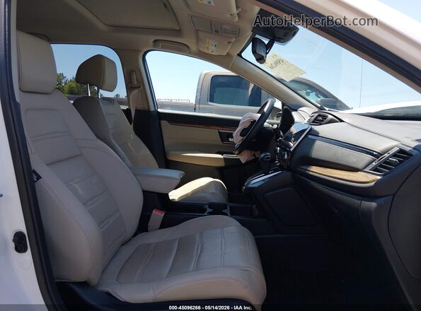 5J6RW1H82ML004717 2021 HONDA CR-V Белый Вид салона спереди