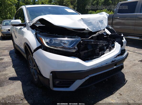 5J6RW1H82ML004717 2021 HONDA CR-V Белый Вид спереди
