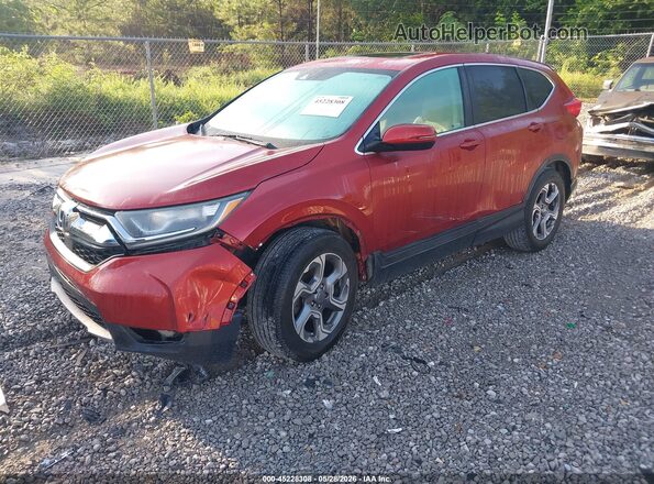 5J6RW1H85JL009194 2018 HONDA CR-V Red Front left