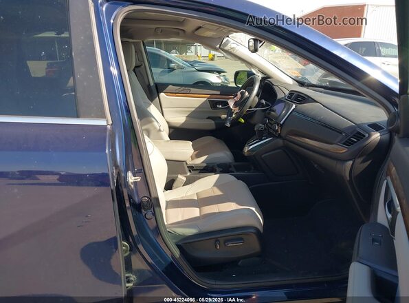 5J6RW1H87KA012109 2019 HONDA CR-V Blue Սալոնի դիմացի տեսք