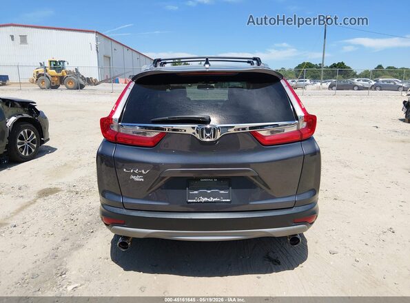 5J6RW1H87KA018377 2019 HONDA CR-V Gray 