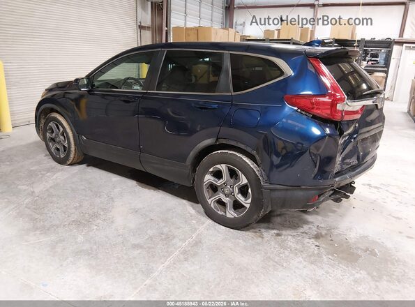 5J6RW1H89KA032667 2019 HONDA CR-V Blue 