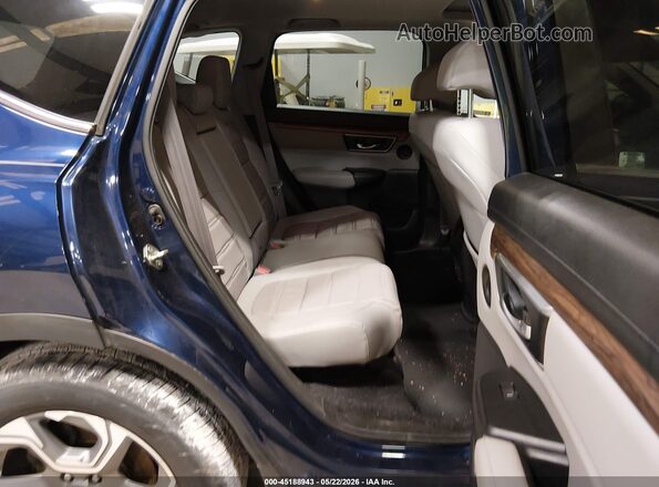 5J6RW1H89KA032667 2019 HONDA CR-V Blue 