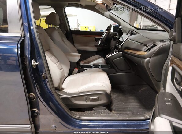 5J6RW1H89KA032667 2019 HONDA CR-V Blue 