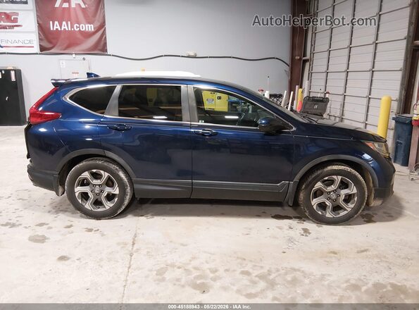 5J6RW1H89KA032667 2019 HONDA CR-V Blue 