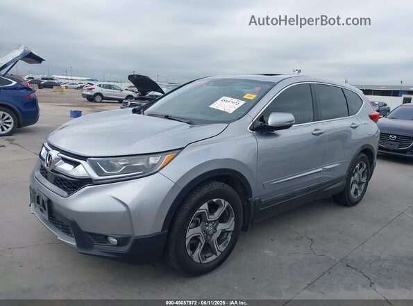 5J6RW1H8XJA007629 2018 HONDA CR-V Серебряный 