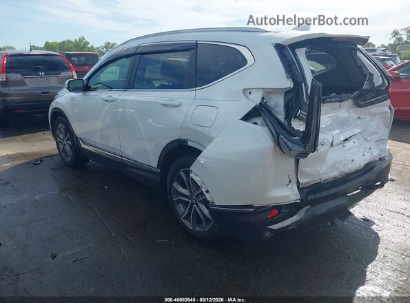 5J6RW1H93ML002886 2021 HONDA CR-V White Trasero izquierdo