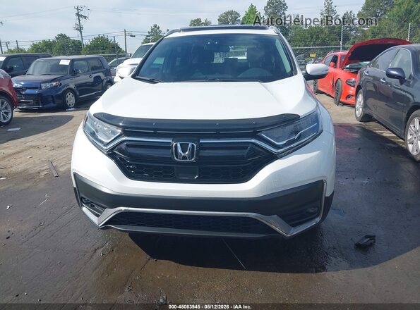 5J6RW1H93ML002886 2021 HONDA CR-V White Vista del cuadro de instrumentos