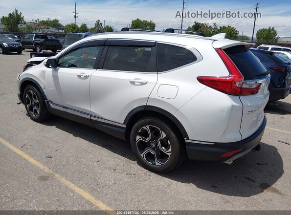 5J6RW1H98JL015595 2018 HONDA CR-V Белый Задняя левая четверть
