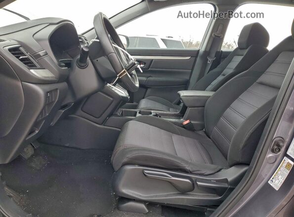 5J6RW2H22LL004944 2020 HONDA CR-V Gray Widok wnętrza z przodu