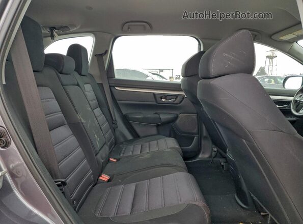 5J6RW2H22LL004944 2020 HONDA CR-V Gray Widok wnętrza z tyłu