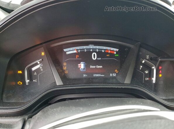 5J6RW2H22LL004944 2020 HONDA CR-V Gray Widok zestawu wskaźników