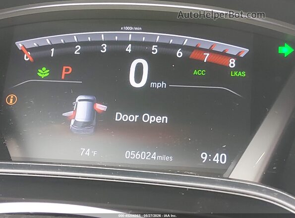 5J6RW2H24LL006193 2020 HONDA CR-V Черный 