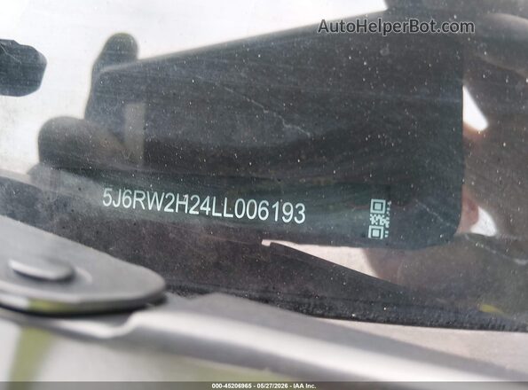 5J6RW2H24LL006193 2020 HONDA CR-V Черный 