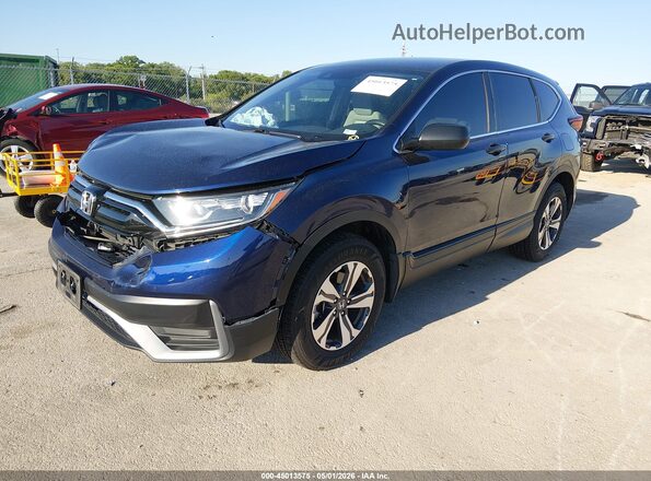 5J6RW2H29LL001846 2020 HONDA CR-V Dark Blue Передня ліва чверть