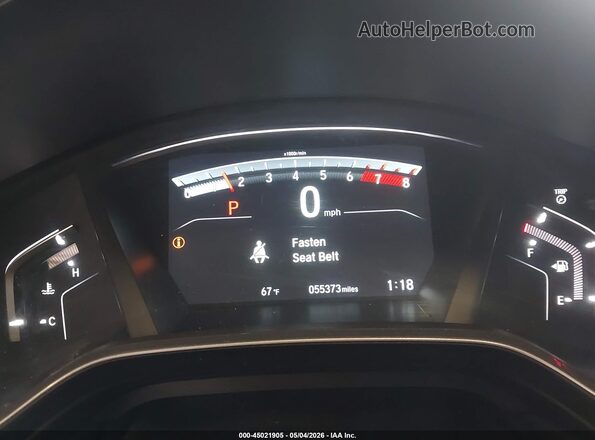 5J6RW2H50KL028295 2019 HONDA CR-V Черный 