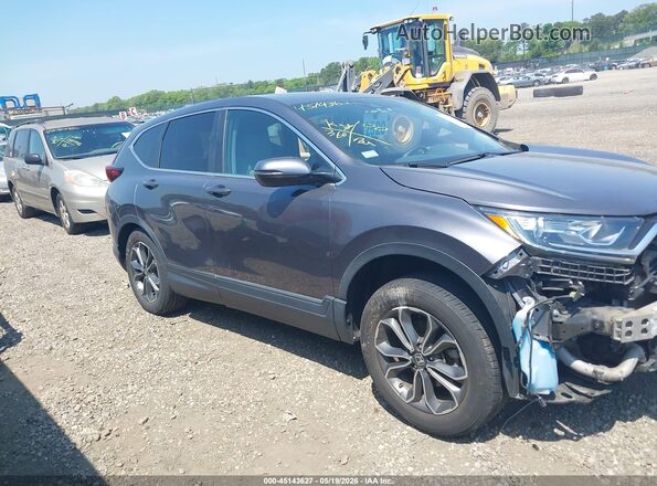 5J6RW2H51LA022552 2020 HONDA CR-V Gray Widok wnętrza z tyłu