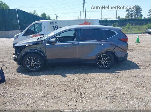 5J6RW2H51LA022552 2020 HONDA CR-V Gray Widok wnętrza 360 stopni