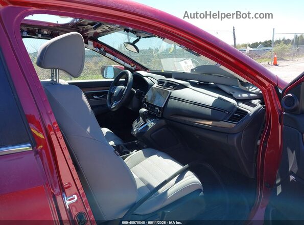 5J6RW2H51ML019558 2021 HONDA CR-V Red Widok wnętrza z przodu