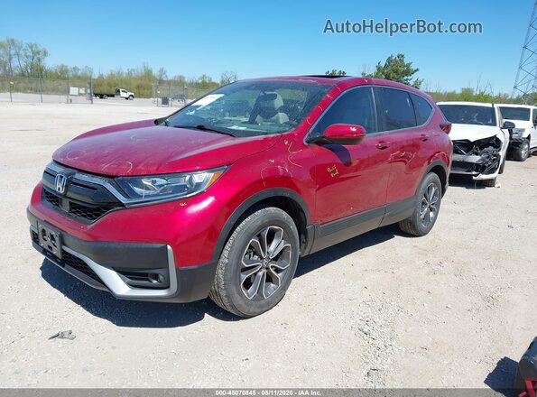 5J6RW2H51ML019558 2021 HONDA CR-V Red Przód lewy