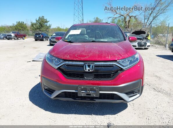 5J6RW2H51ML019558 2021 HONDA CR-V Red Widok zestawu wskaźników