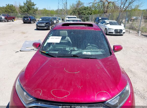 5J6RW2H51ML019558 2021 HONDA CR-V Red Widok z przodu