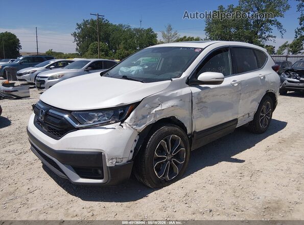 5J6RW2H51NL001062 2022 HONDA CR-V White Առջևի ձախ երեք քառորդ տեսարան