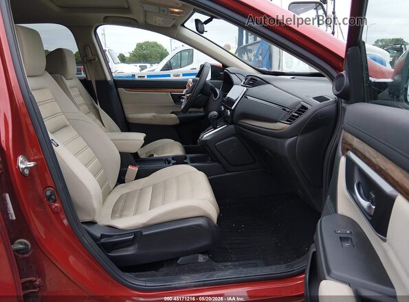 5J6RW2H52HL062702 2017 HONDA CR-V Red Vista interior delantera
